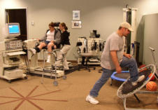 Image of interior of a physical therapy campus